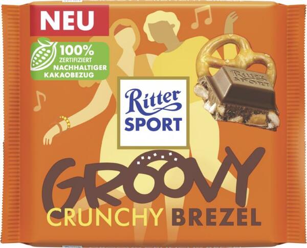 Bild 1 von Ritter Sport Groovy Crunchy Brezel