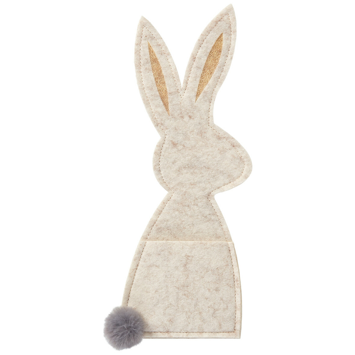 Bild 1 von Bestecktasche Hase aus Filz BEIGE