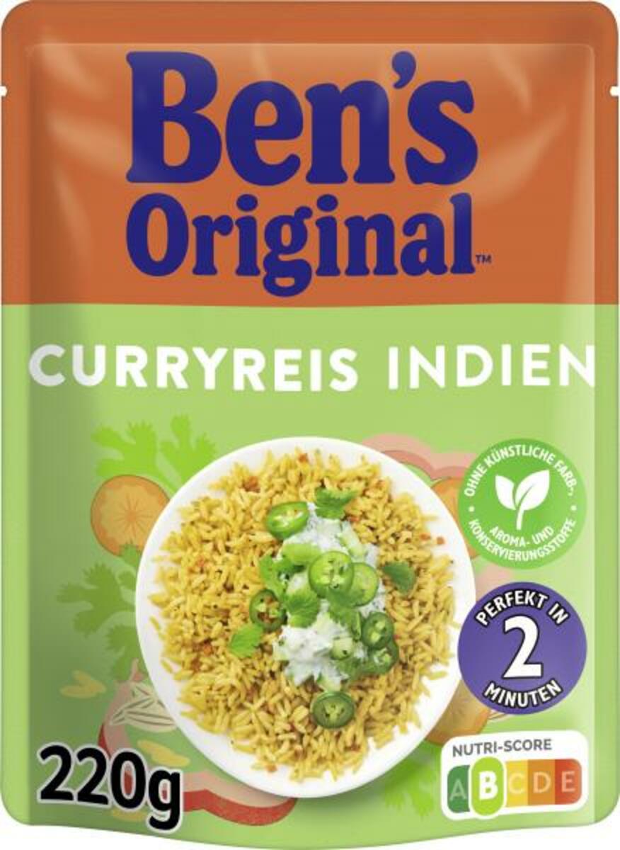 Bild 1 von Ben's Original Curryreis Indien