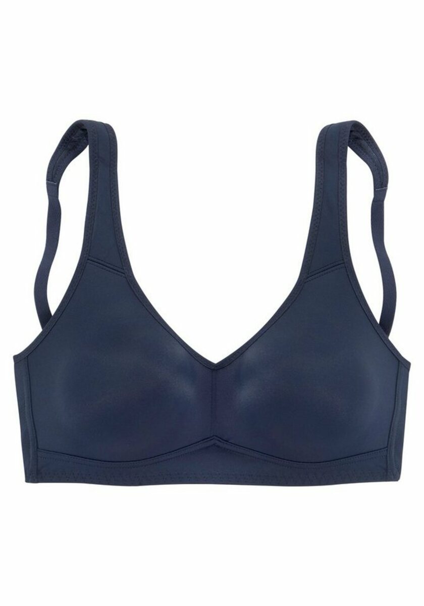 Bild 1 von Nuance T-Shirt-BH ohne Bügel mit nahtlos vorgeformten Cups, Blau