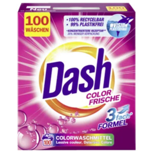 Dash oder Dalli
Waschmittel