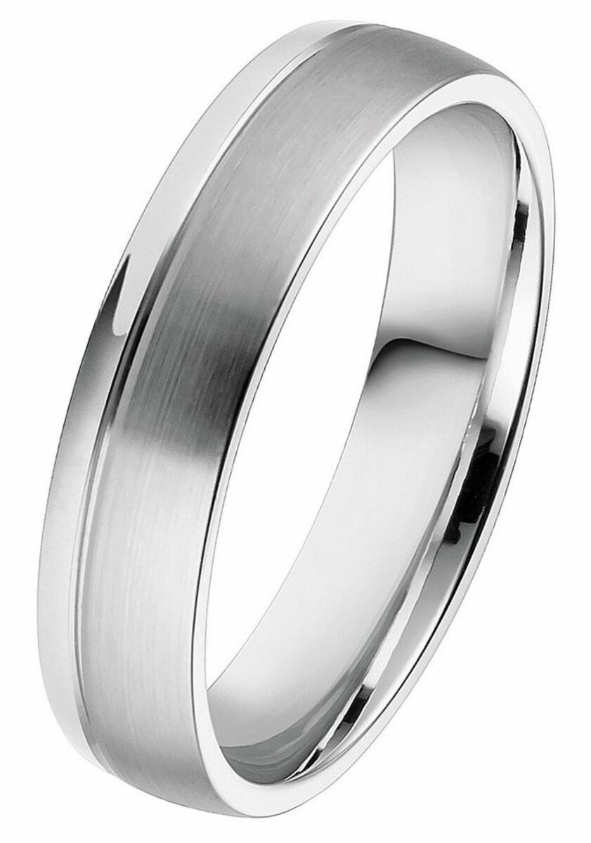 Bild 1 von DOOSTI Trauring Schmuck Geschenk Silber 925 Trauring Ehering Partnerring LIEBE, Made in Germany, mit o. ohne Brillanten, Silberfarben