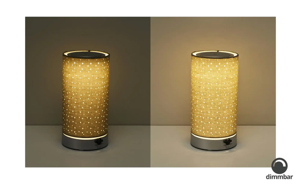 Bild 3 von Akku LED-Tischleuchte taupe