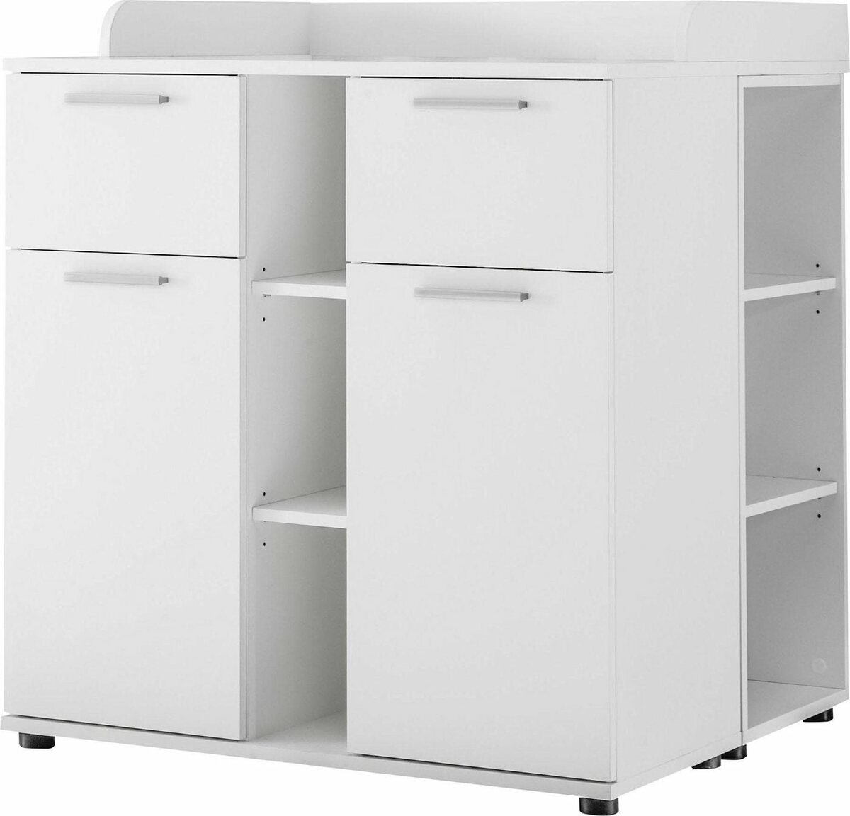 Bild 1 von Begabino Kinderregal Bibo, Set 2-tlg., Unterstellregal, Weiß