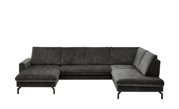 Bild 2 von meinSofa Wohnlandschaft Grace Grau rechts Grundfunktion