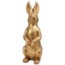 Bild 1 von Große Deko-Figur Hase in Gold-Optik GOLD