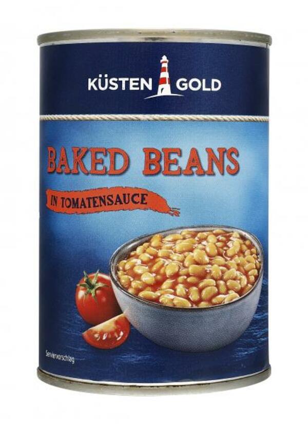 Bild 1 von Küstengold Baked Beans in Tomatensauce