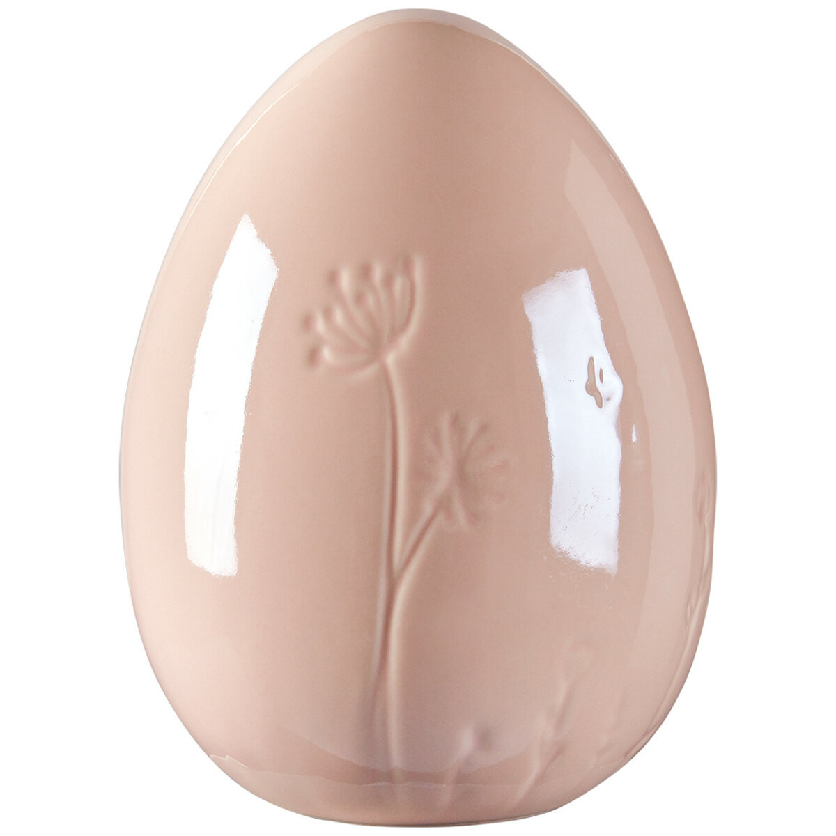 Bild 1 von Großes Deko-Ei aus Keramik ROSA