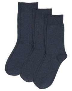 Basic Socken Unisex
       
      3er-Pack, Ergee
     
      Jeansblau