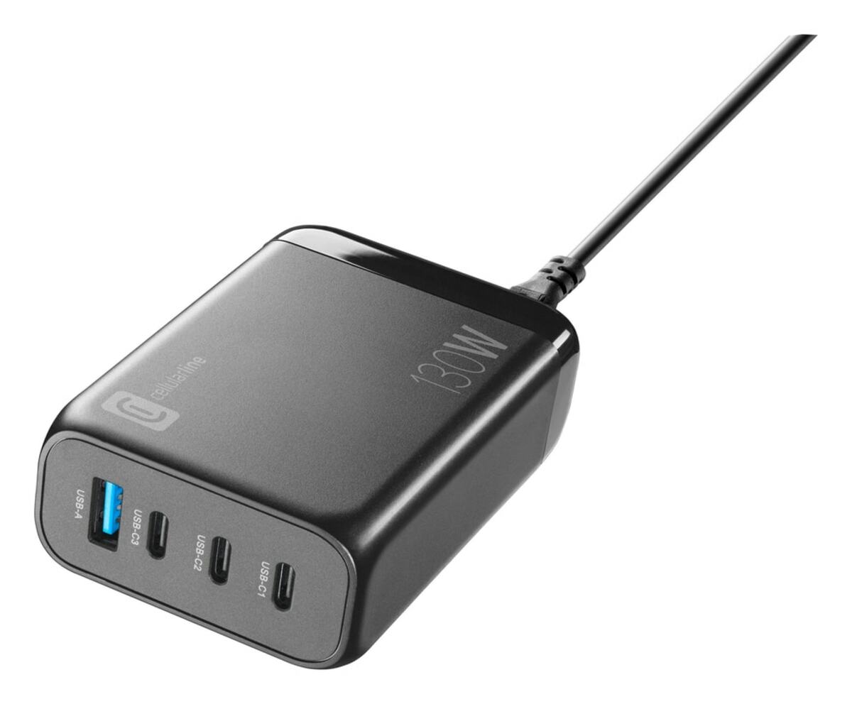 Bild 1 von Multipower Desk 130W (60625) Schnellladegerät (USB-A + USB-C)