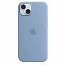 Bild 1 von iPhone 15 Plus Silikon Case mit MagSafe - Winterblau