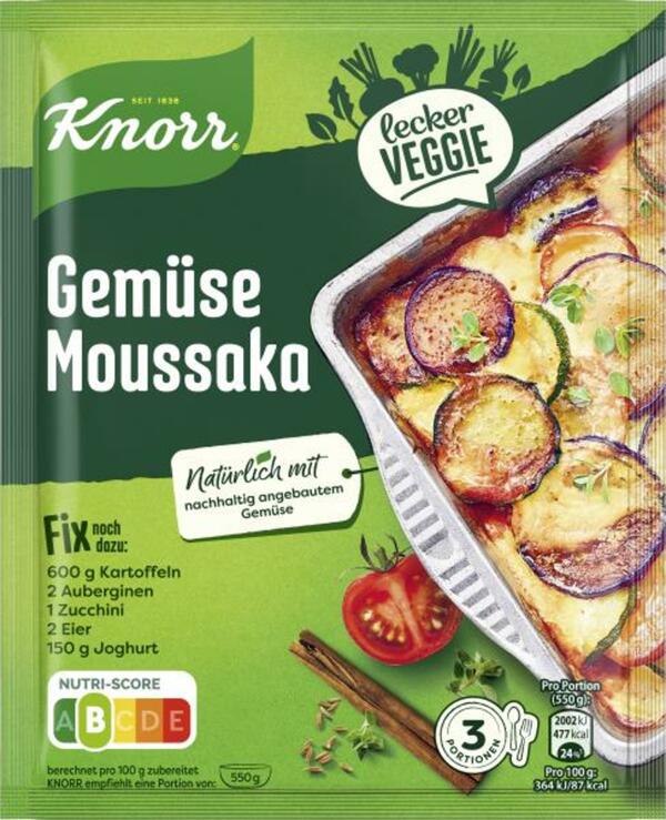 Bild 1 von Knorr Fix Gemüse Moussaka