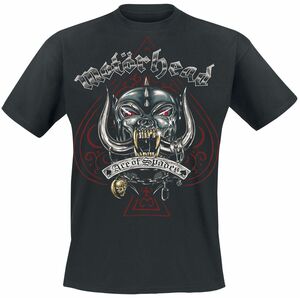 Motörhead T-Shirt - Ace Of Spades Tattoo - M bis XXL - für Männer - Größe L - schwarz  - EMP exklusives Merchandise!