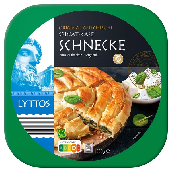 Bild 2 von LYTTOS Käse- oder Spinat-Käse-Schnecke 1 kg