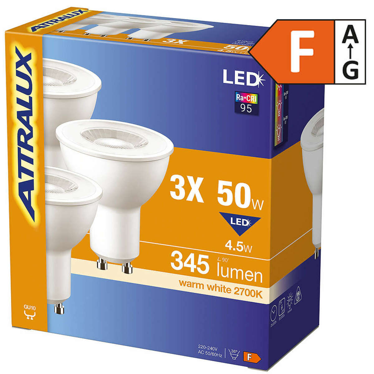 Bild 1 von ATTRALUX LED-Leuchtmittel GU10