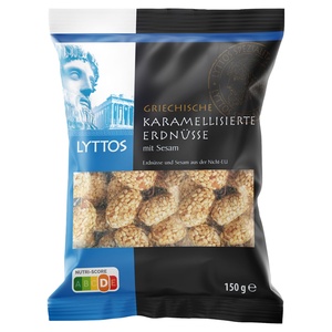 LYTTOS Karamellisierte Nüsse 150 g