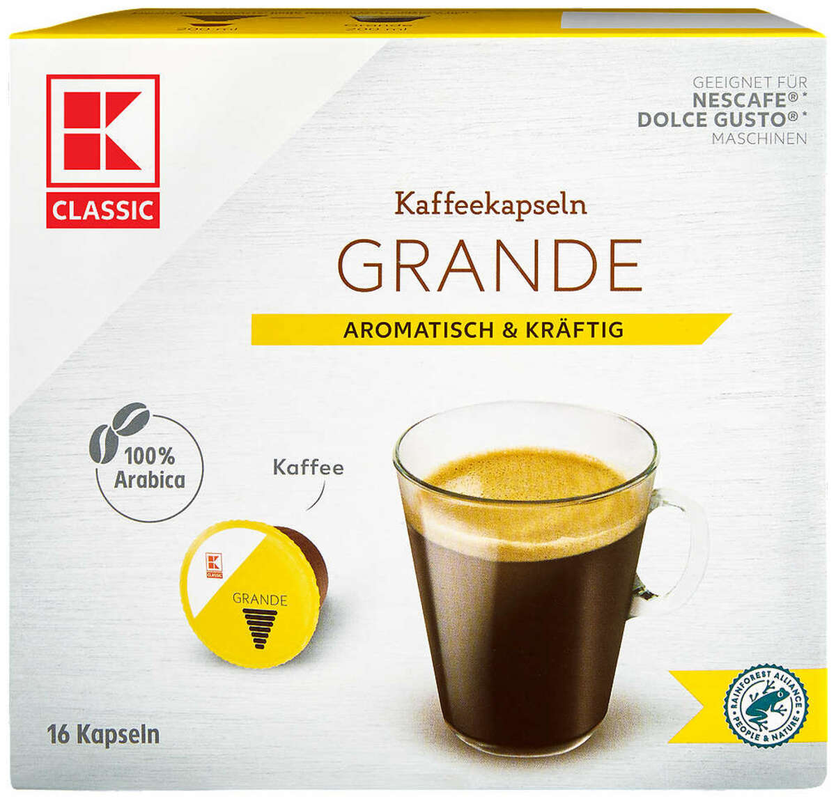 Bild 1 von K-CLASSIC Kaffeekapseln