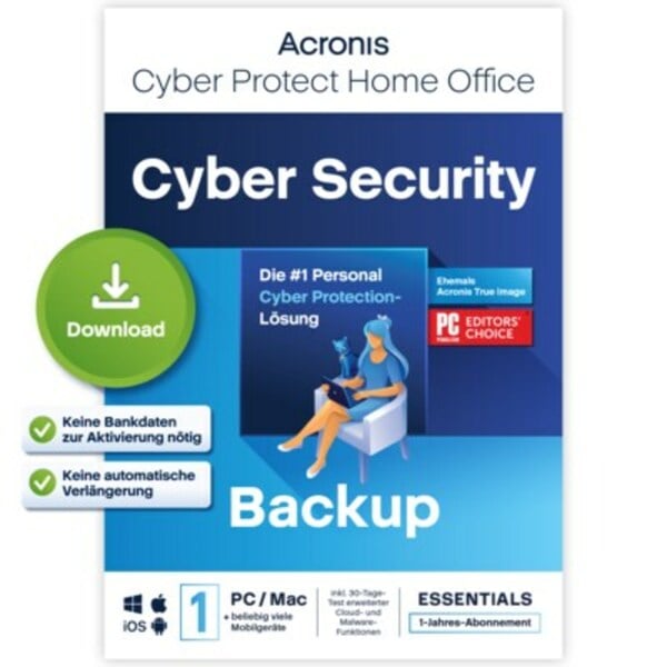 Bild 1 von Cyber Protect Home Office | Backup | Download & Produktschlüssel