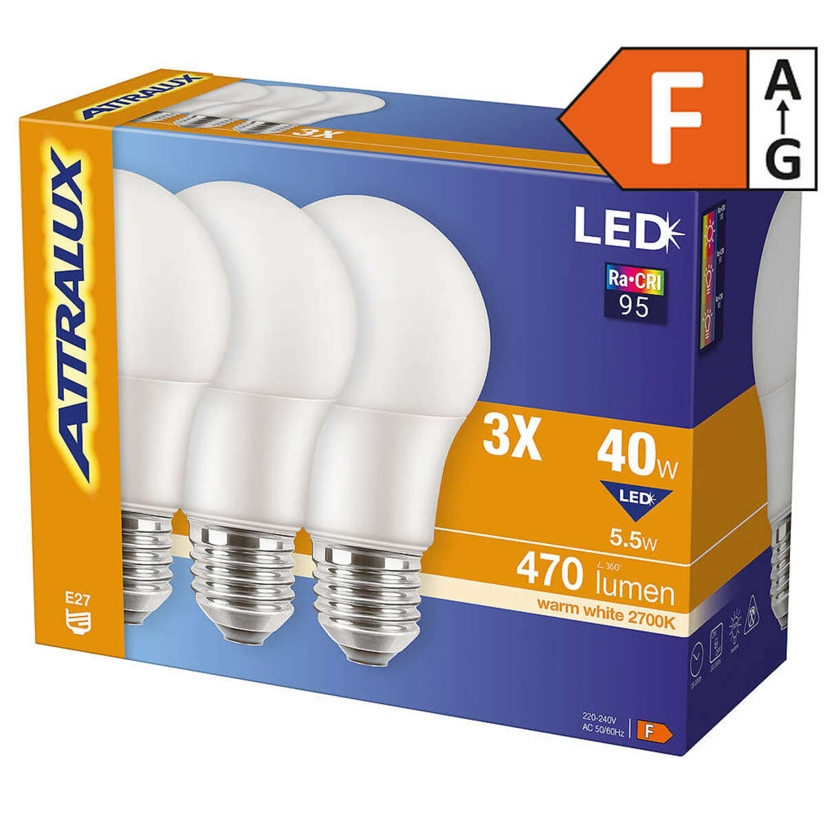 Bild 1 von ATTRALUX LED-Leuchtmittel E27