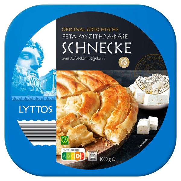 Bild 1 von LYTTOS Käse- oder Spinat-Käse-Schnecke 1 kg