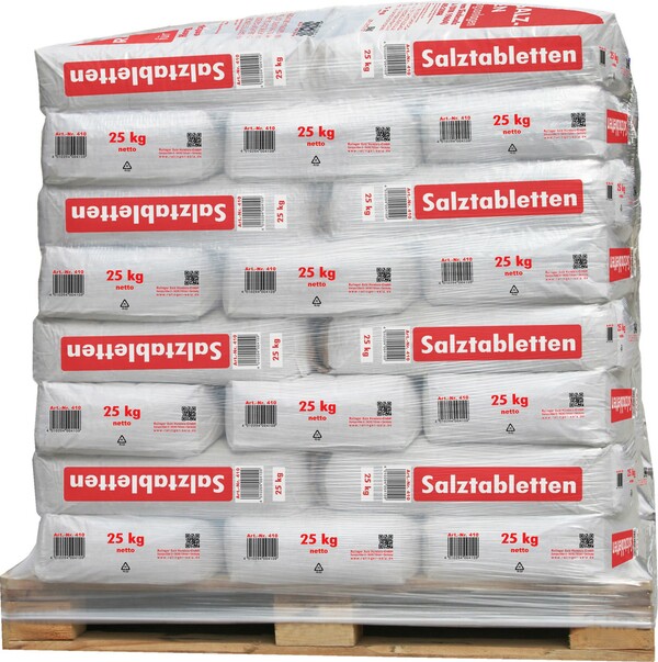 Bild 1 von Ralinger Salz Regeneriersalztabletten 40 x 25 kg für Wasserenthärtungsanlagen