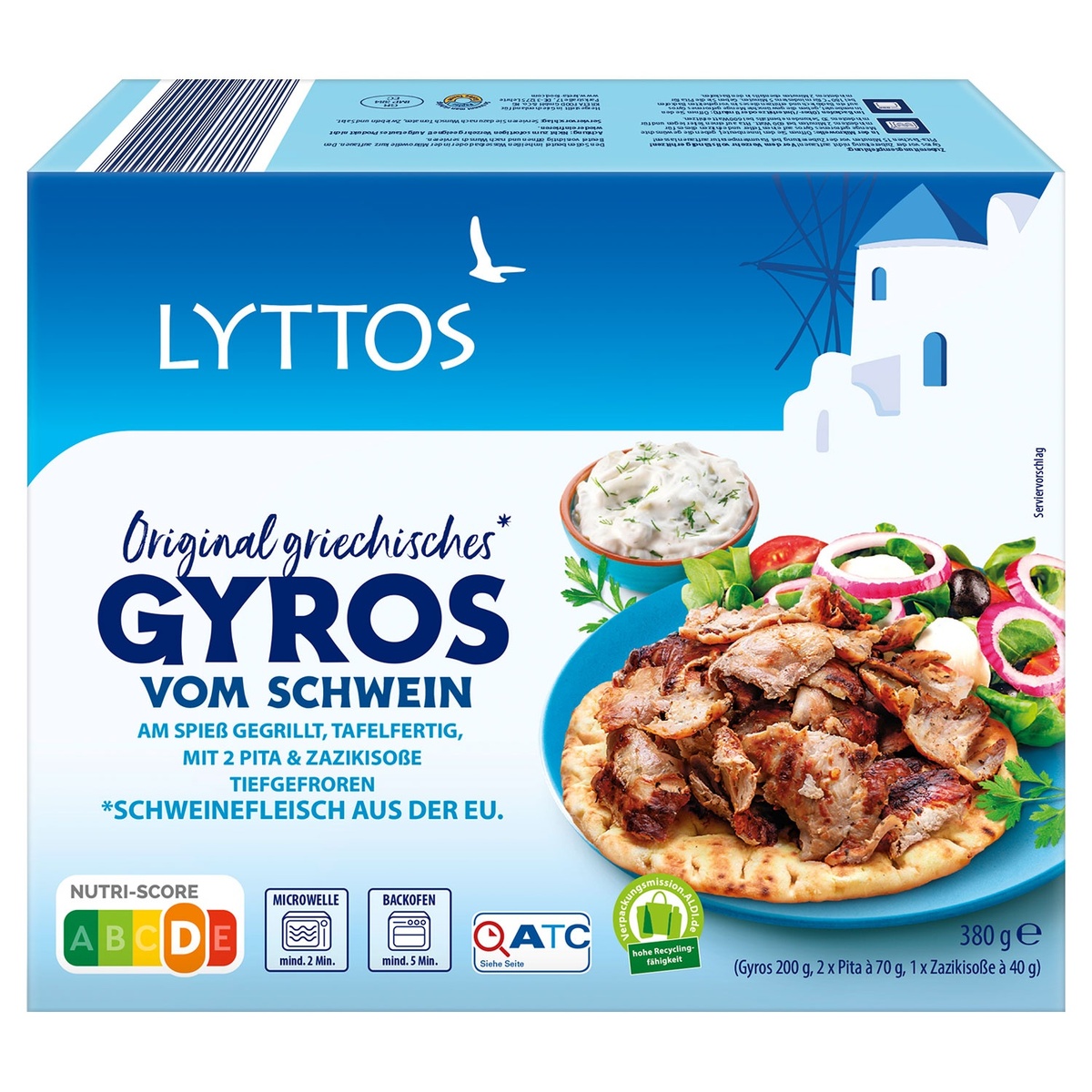 Bild 2 von LYTTOS Gyros mit Pita 380 g