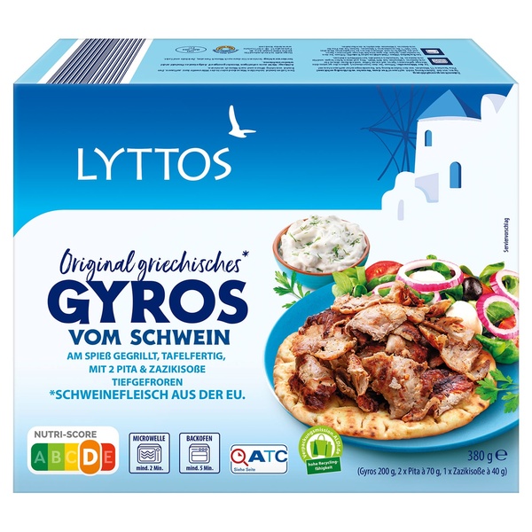 Bild 2 von LYTTOS Gyros mit Pita 380 g