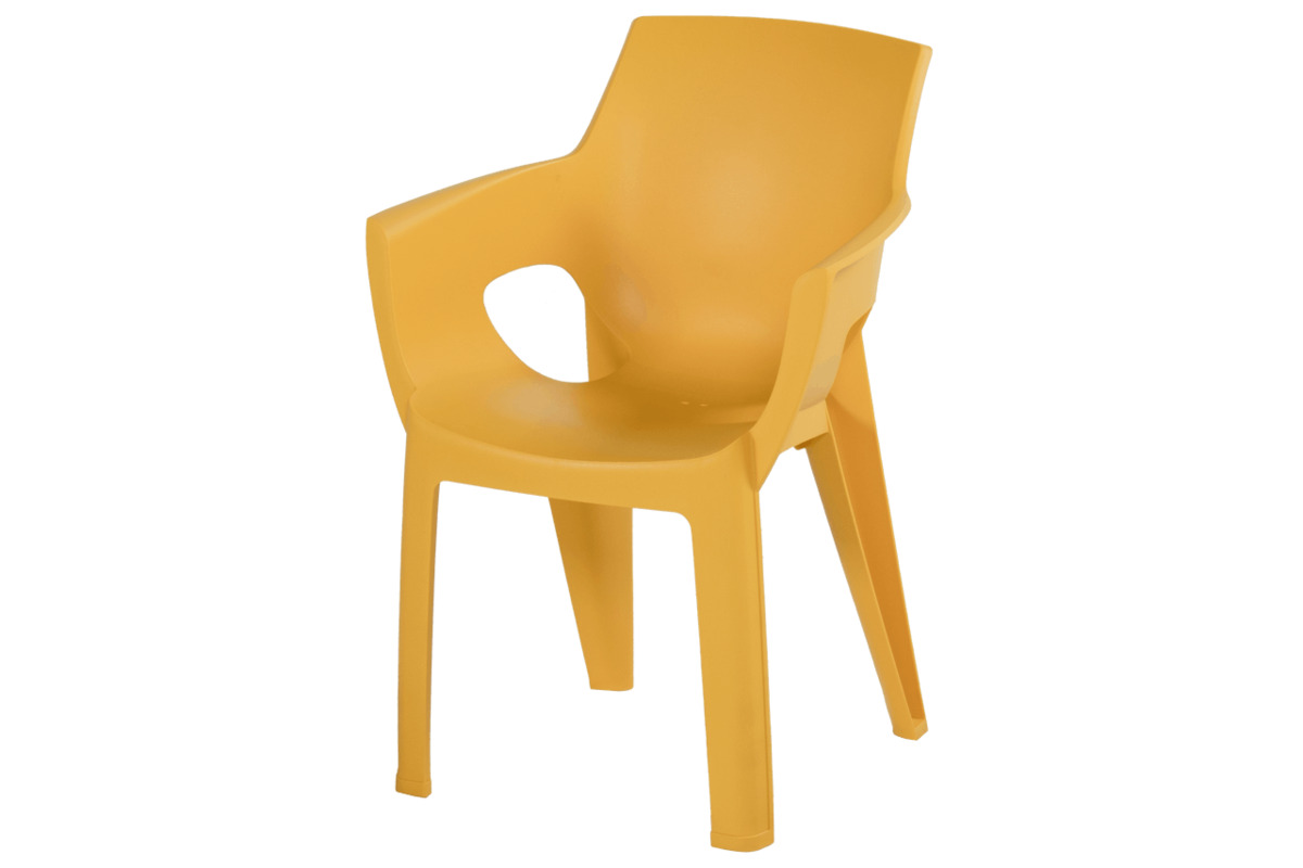 Bild 1 von HARTMAN STAPELSTUHL IVY GELB AUS 100% RECYCELTEM HOCHWERTIGEN KUNSTSTOFF