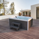 Bild 1 von HOME DELUXE Outdoor Whirlpool STREAM inkl. Treppe und Thermoabdeckung