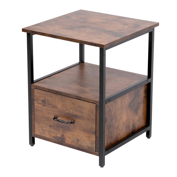 Bild 4 von Happy Home Nachttisch Kommode HSB12-HOL Holz