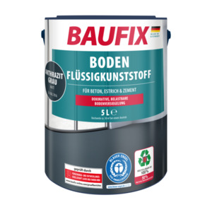 BAUFIX Boden-Flüssigkunststoff 5 l,  anthrazitgrau