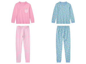 lupilu® Kleinkinder Pyjama, lang, mit Bio-Baumwolle