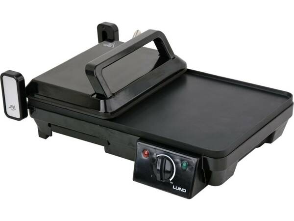 Bild 4 von Lund 2in1 Elektro-Tisch/Kontaktgrill Grillfläche 40,5X25cm 2000W