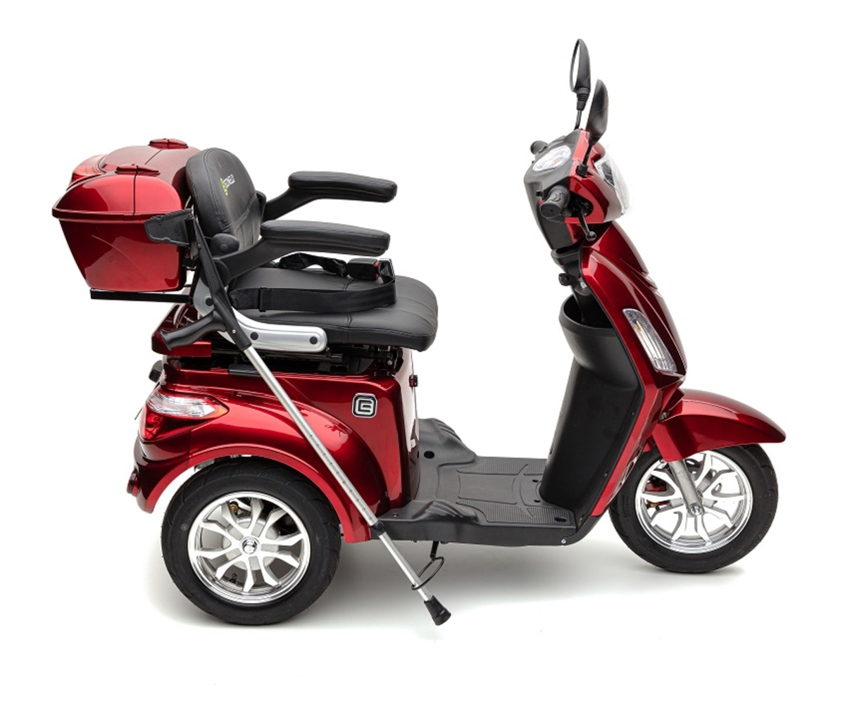 Bild 4 von Elektrodreirad Roller 25 km/h ECONELO BILLY rot