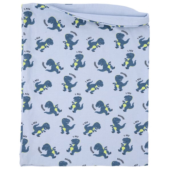 Bild 1 von Jungen Snood mit Dino-Allover HELLBLAU