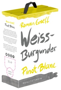 Roman Graeff Weissburgunder Pinot Blanc Rheinhessen QBA Trocken 3l