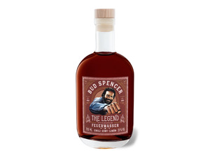 St. Kilian Bud Spencer - The Legend - Feuerwasser (Zimtlikör mit Chili) 33% Vol