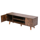 Bild 3 von Happy Home TV Schrank Sideboard Kommode HWB12-HOL Holz