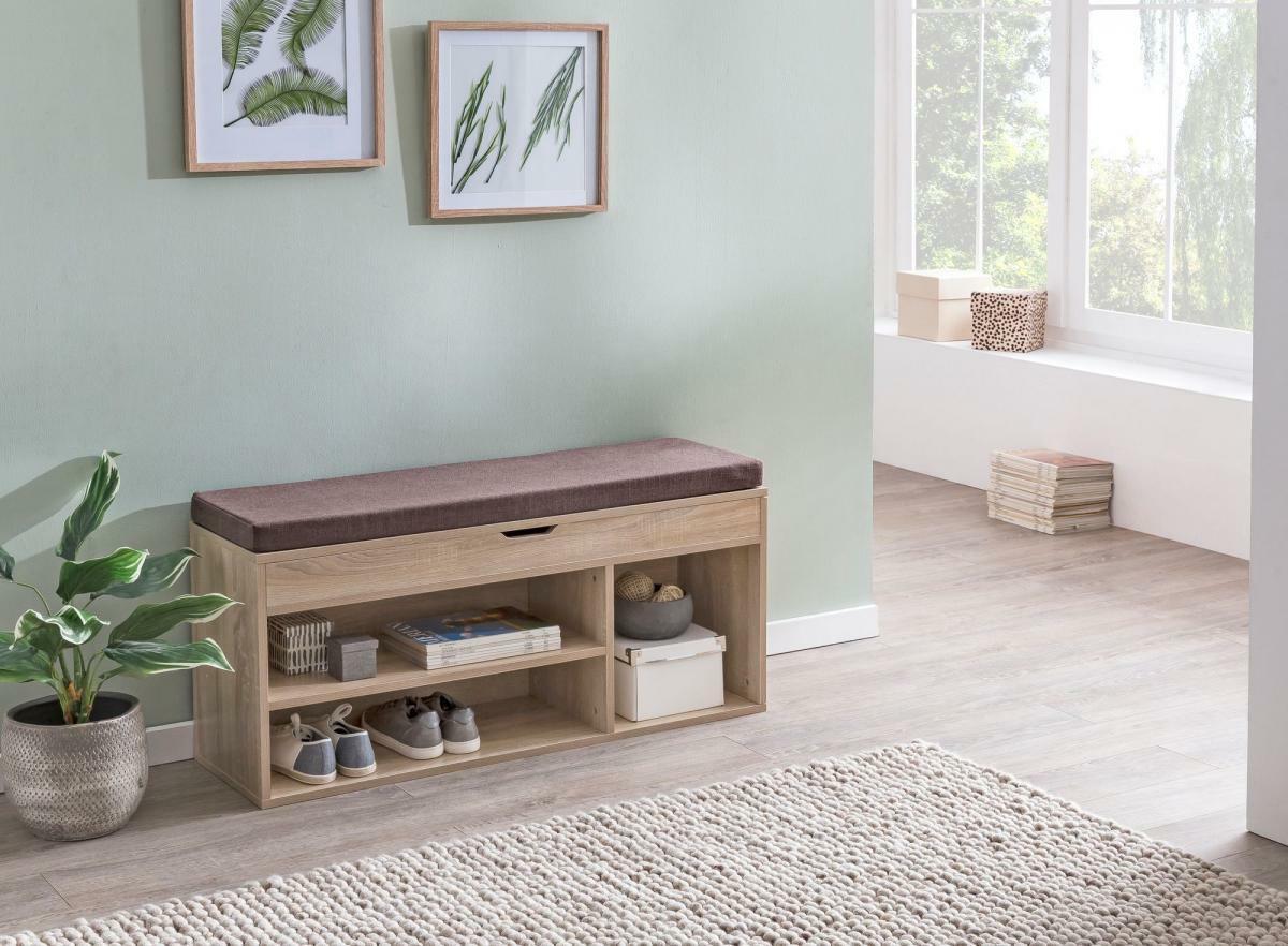 Bild 3 von WOHNLING Schuhbank WL5.344 104x51x32 cm