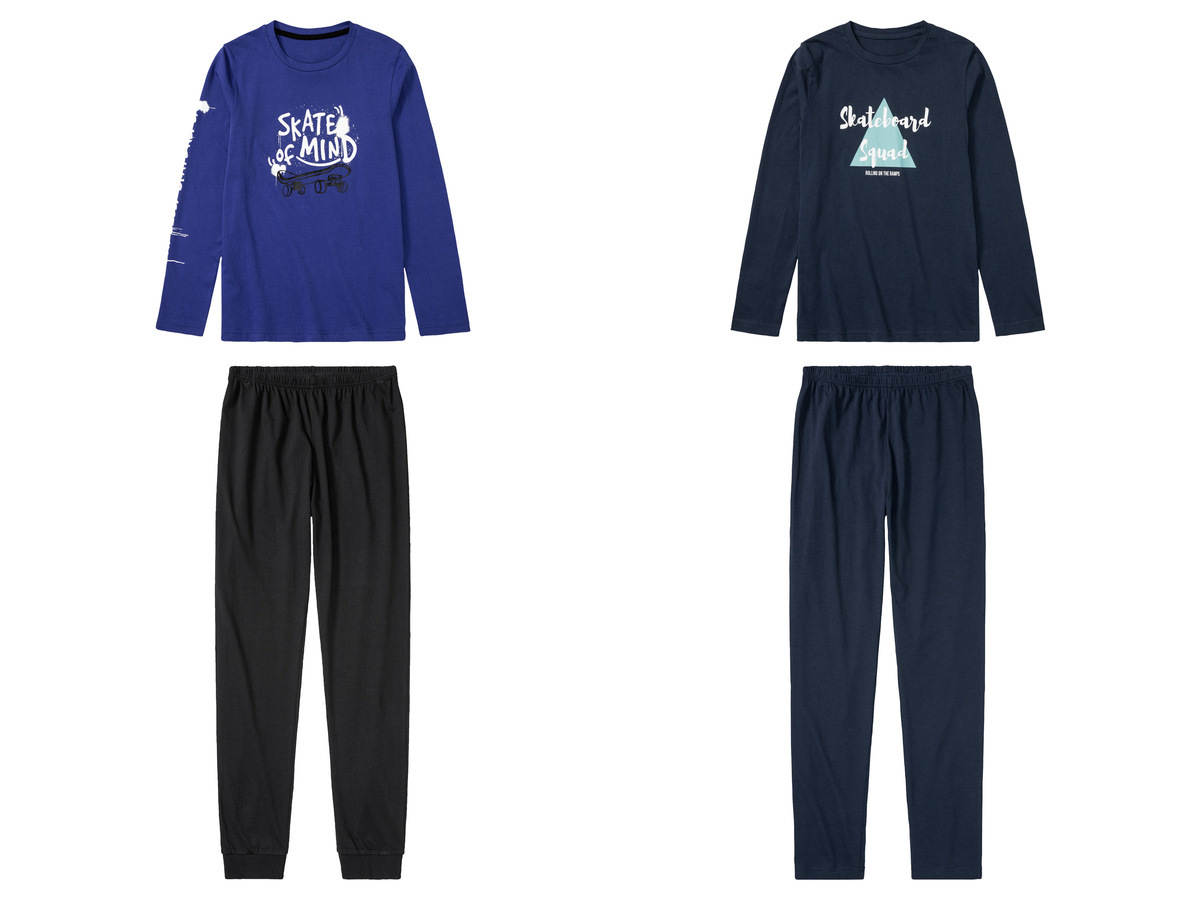 Bild 1 von pepperts!® Kinder Pyjama mit Textildruck