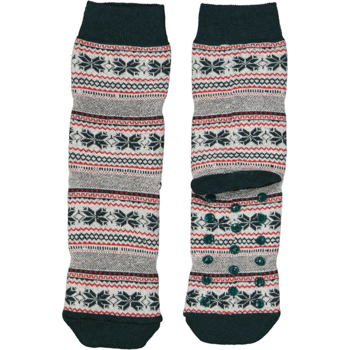 Bild 1 von Damen-Haussocken Weihnachten, Grün, 35/38