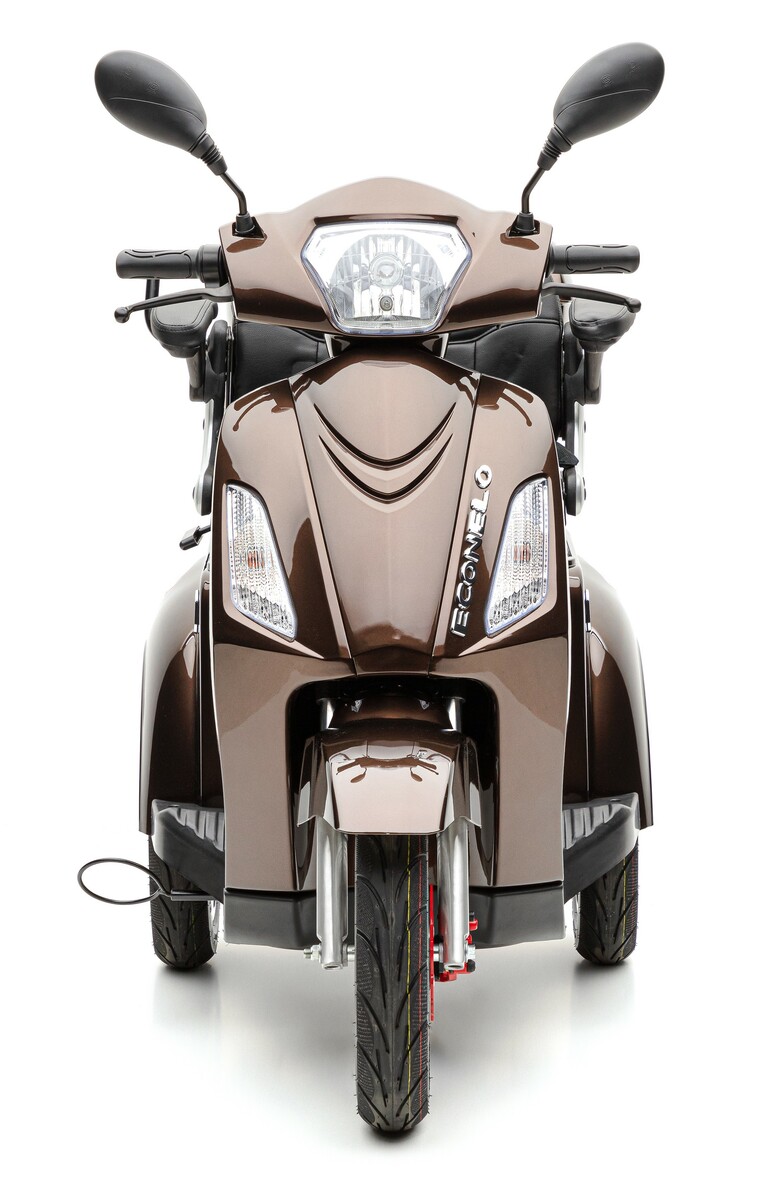 Bild 4 von Elektrodreirad Roller 25 km/h  ECONELO BILLY Braun