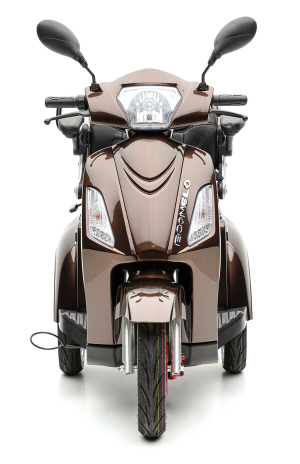 Bild 4 von Elektrodreirad Roller 25 km/h  ECONELO BILLY Braun