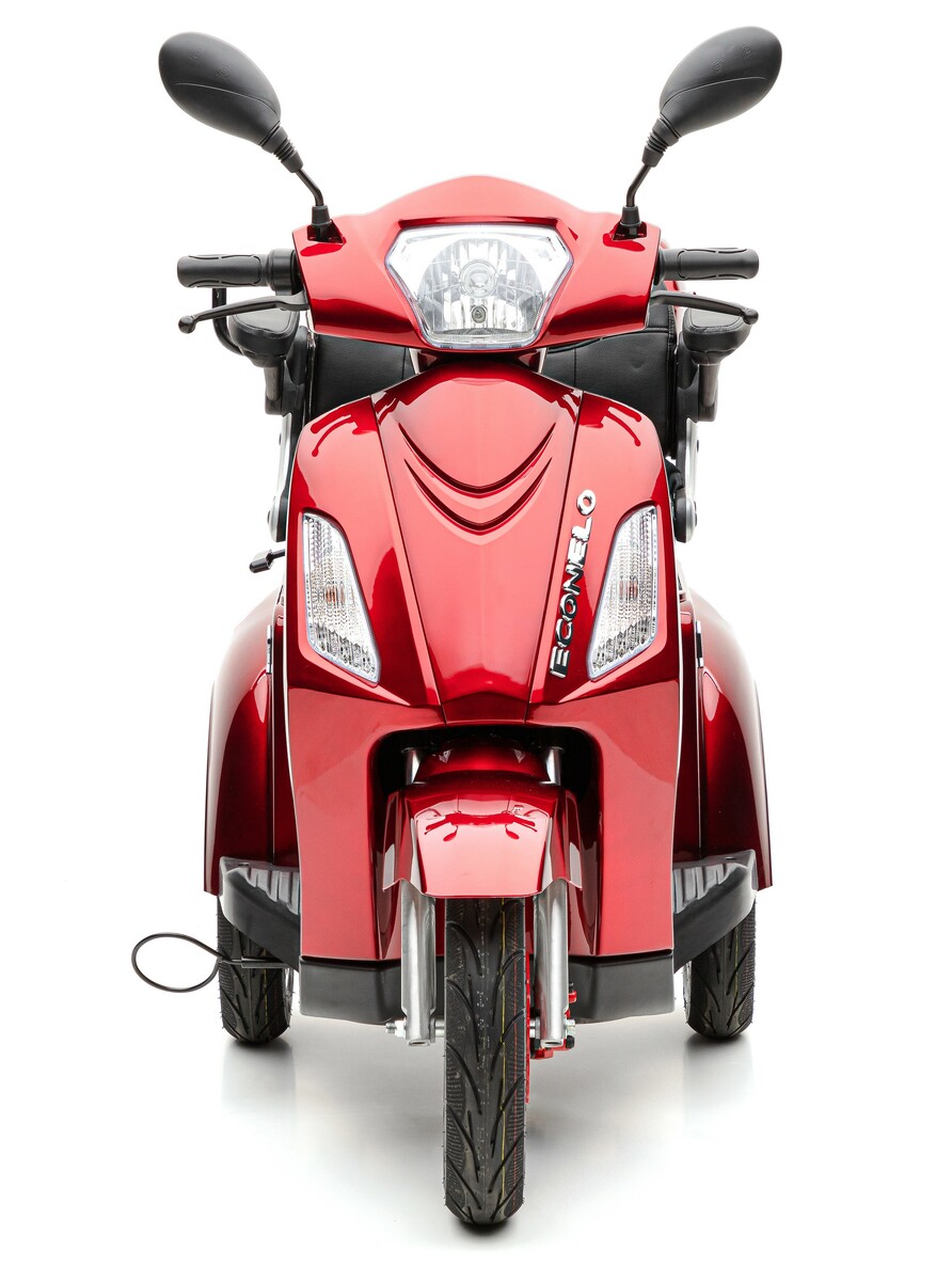 Bild 2 von Elektrodreirad Roller 25 km/h ECONELO BILLY rot
