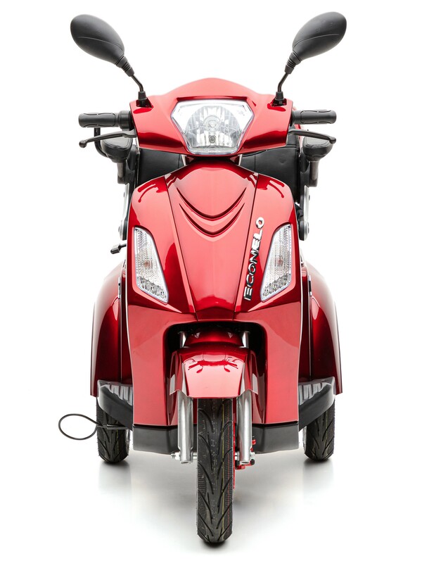 Bild 2 von Elektrodreirad Roller 25 km/h ECONELO BILLY rot