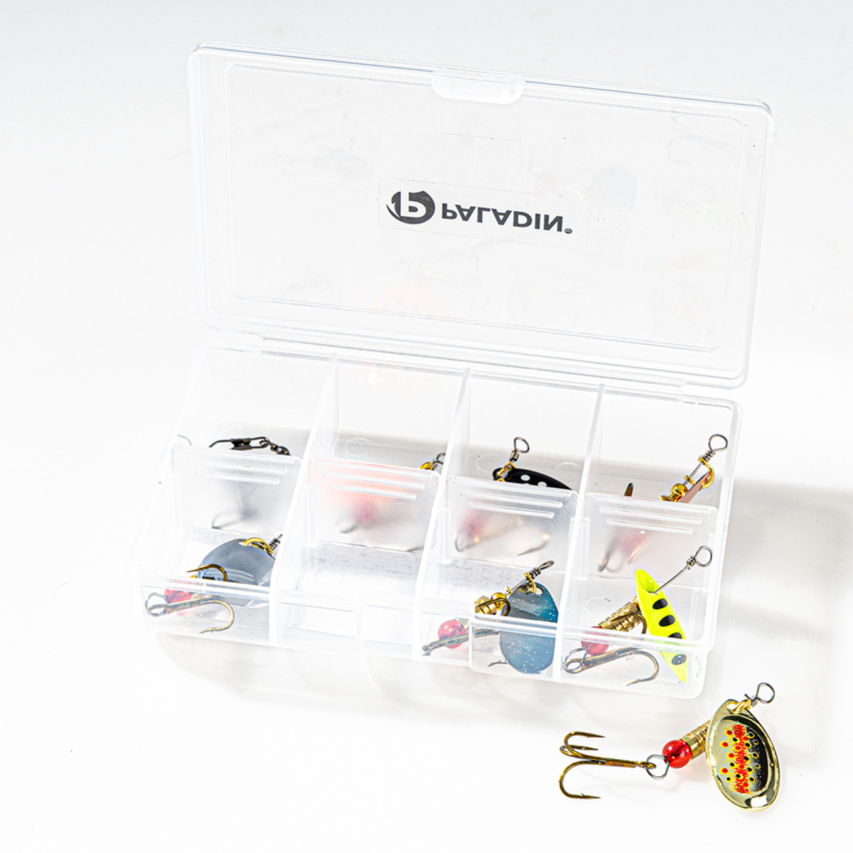 Bild 1 von Paladin Angeln Ultralight Spoon & Spinnerbox 12tlg. Strike