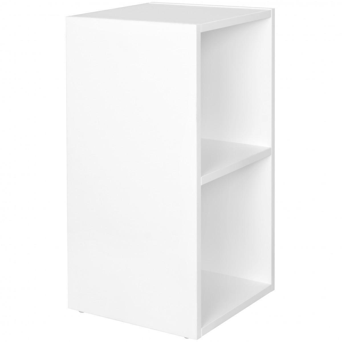 Bild 4 von WOHNLING Standregal KLARA weiß/schwarz