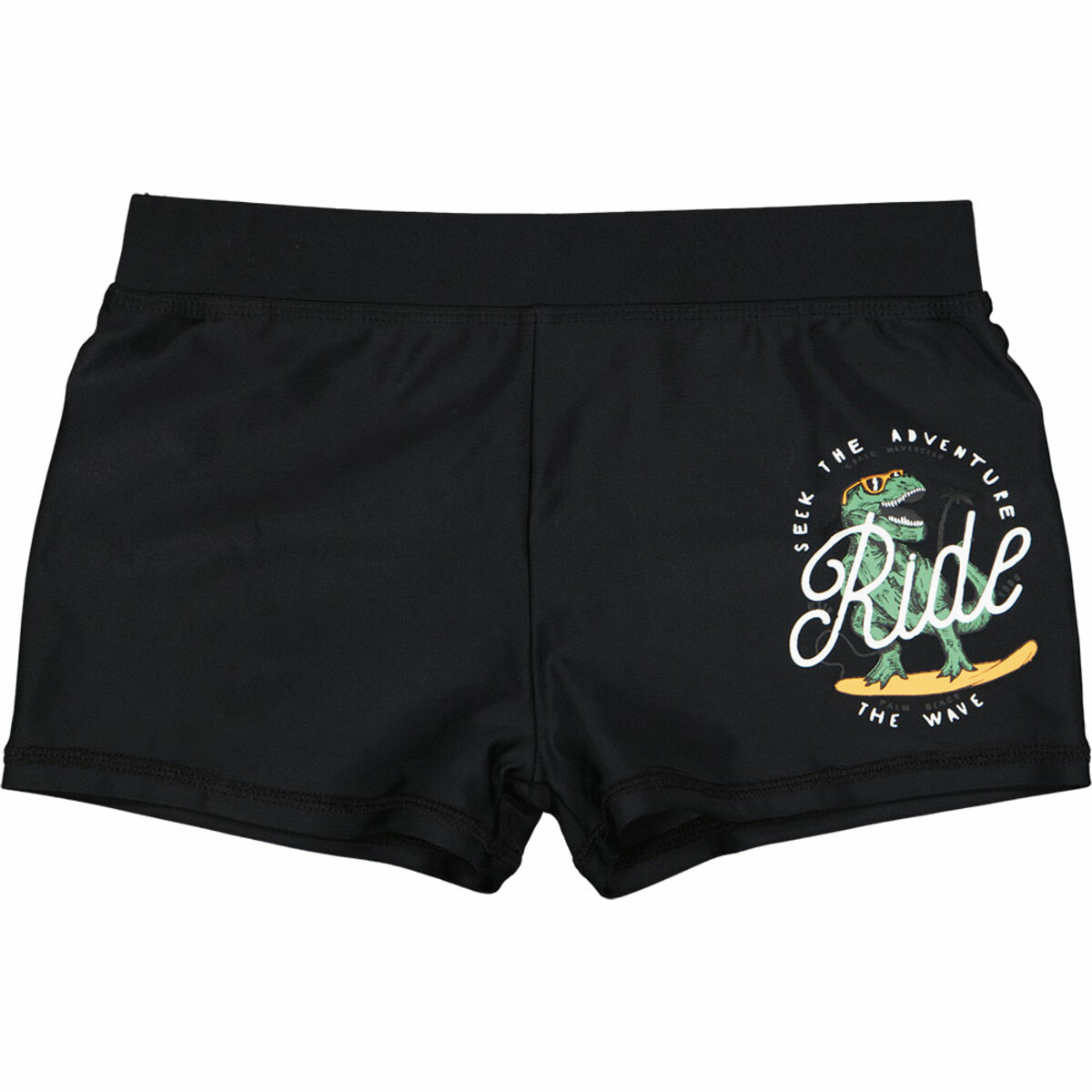 Bild 1 von Jungen Badeboxershorts, Schwarz, 146/152