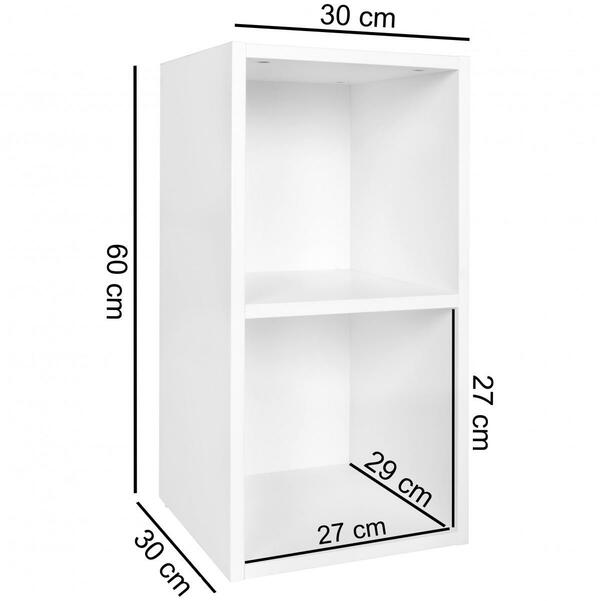 Bild 3 von WOHNLING Standregal KLARA weiß