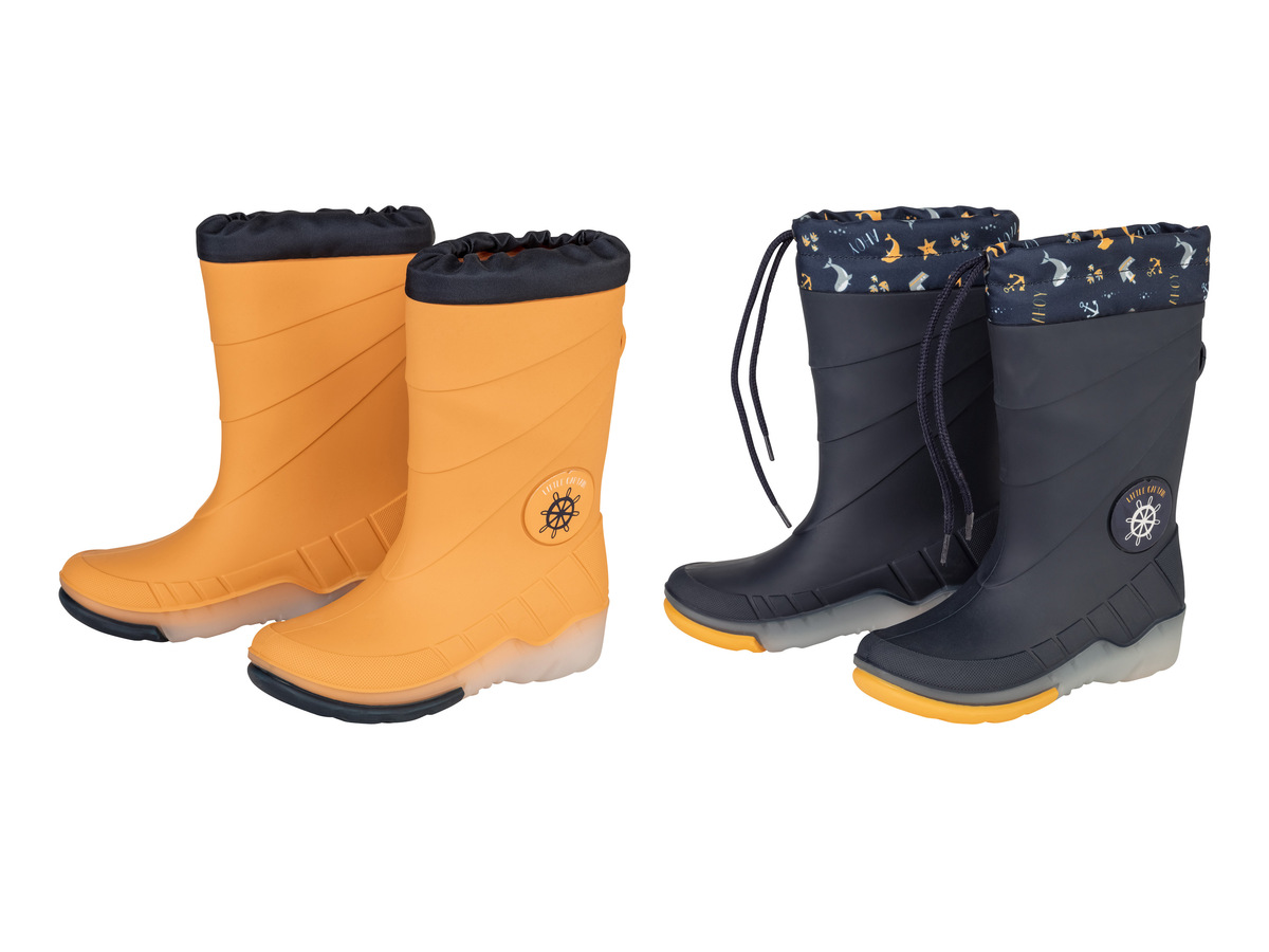 Bild 1 von lupilu® Kleinkinder Blinkregenstiefel, wasserdicht